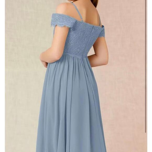 🍭NWT LACE OFF SHOULDER DRESS - Picture 3 of 3